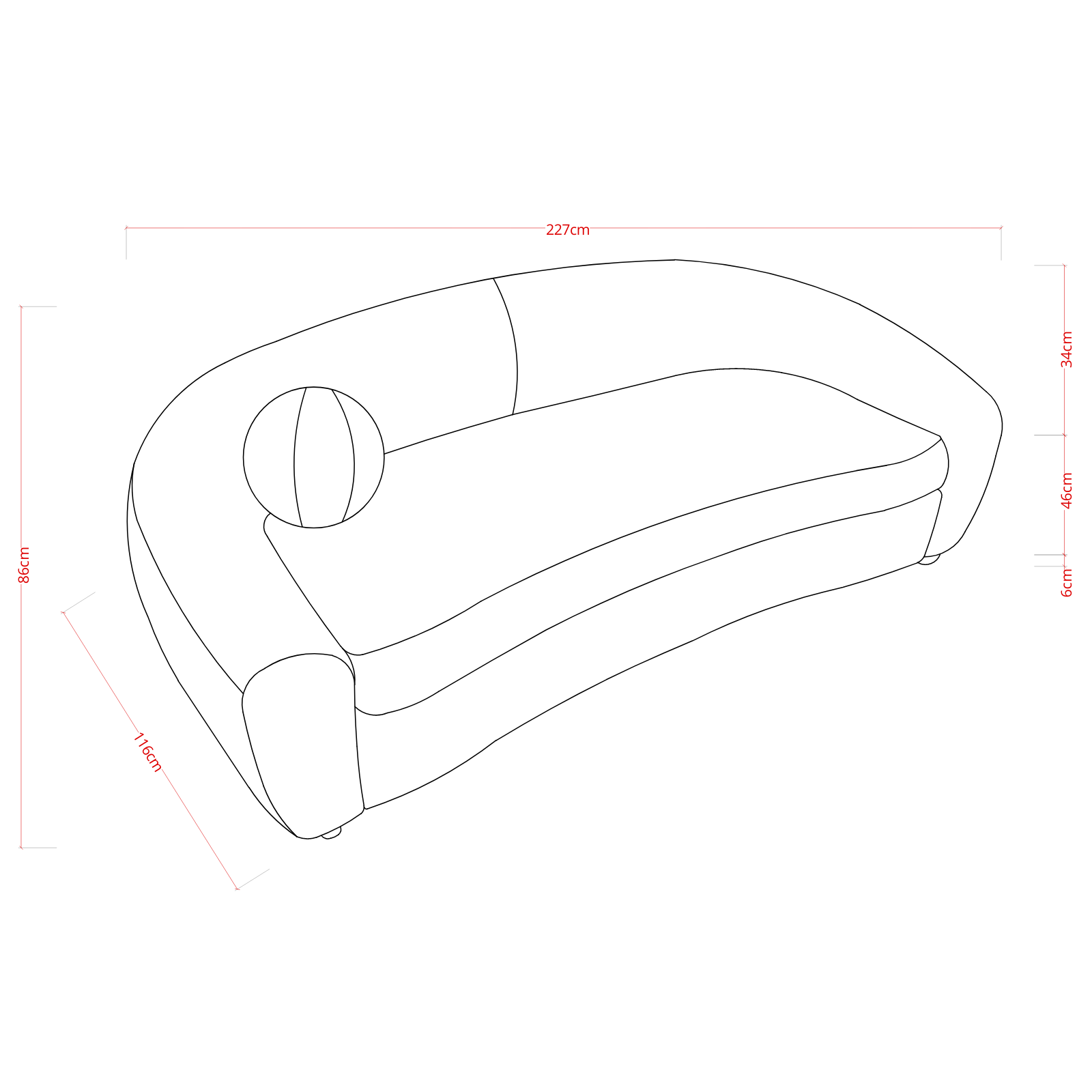 Osimo Light | Sofa