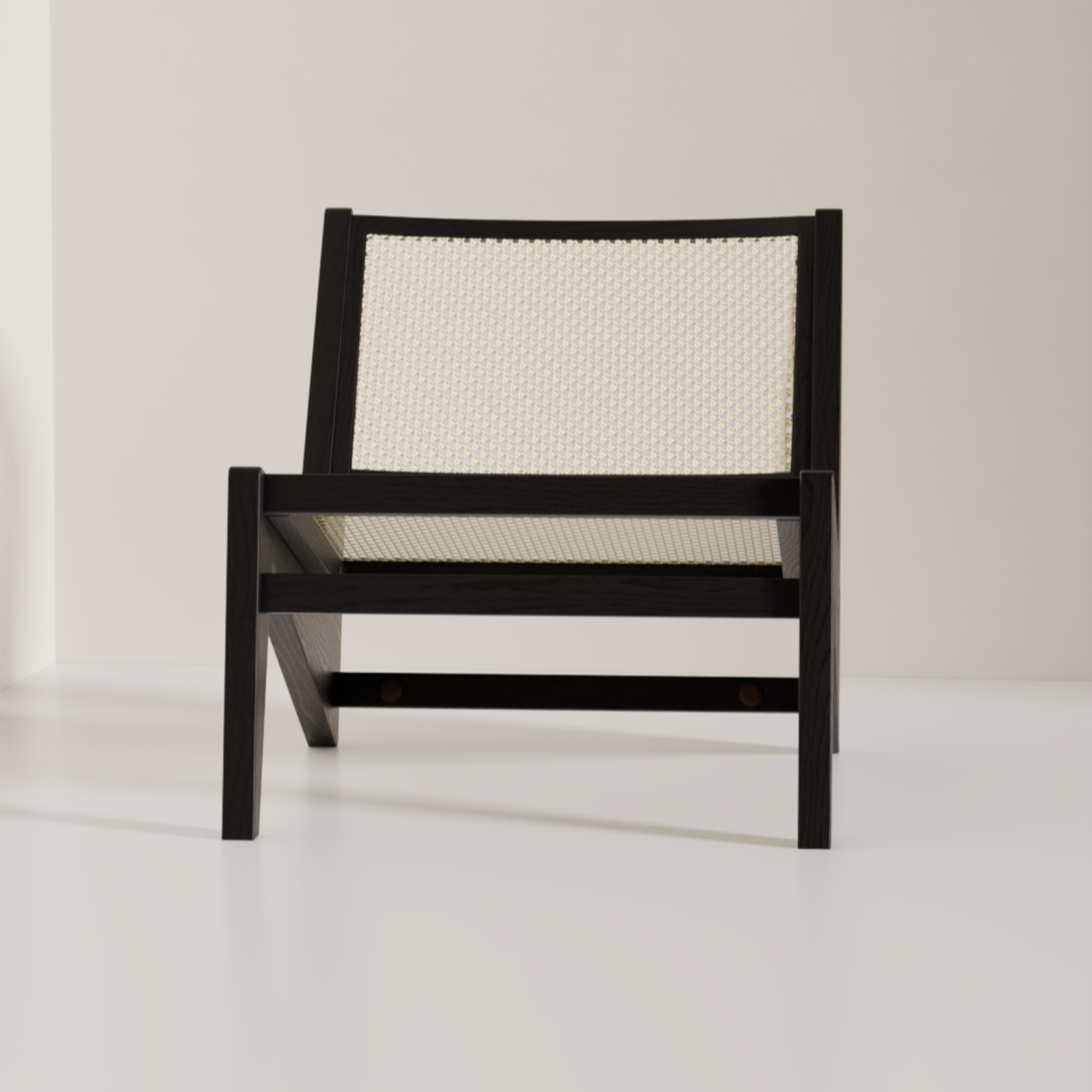 Chandigarh Black | Kangaroo Chair