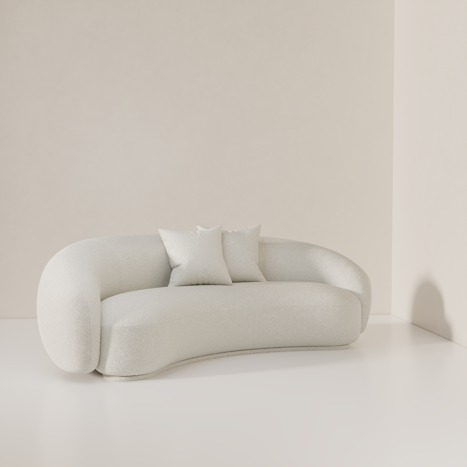 Moresco Light | Curved Sofa