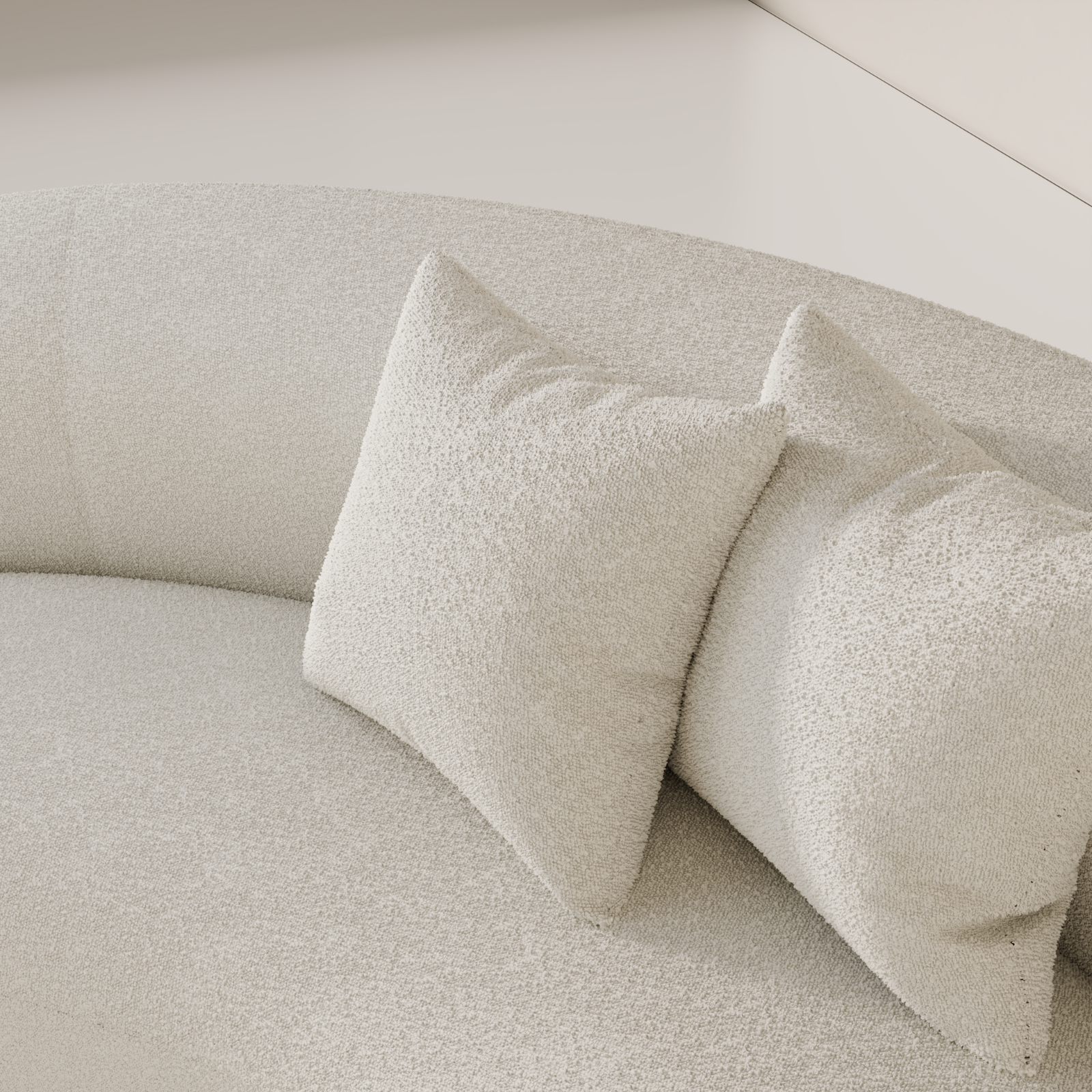 Moresco Light | Curved Sofa
