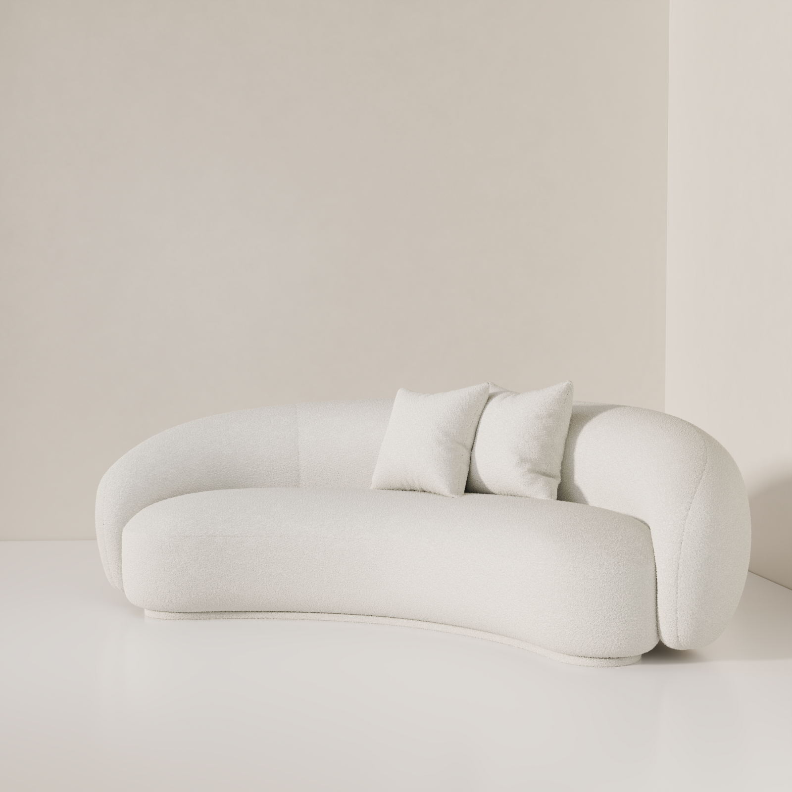 Moresco Light | Curved Sofa