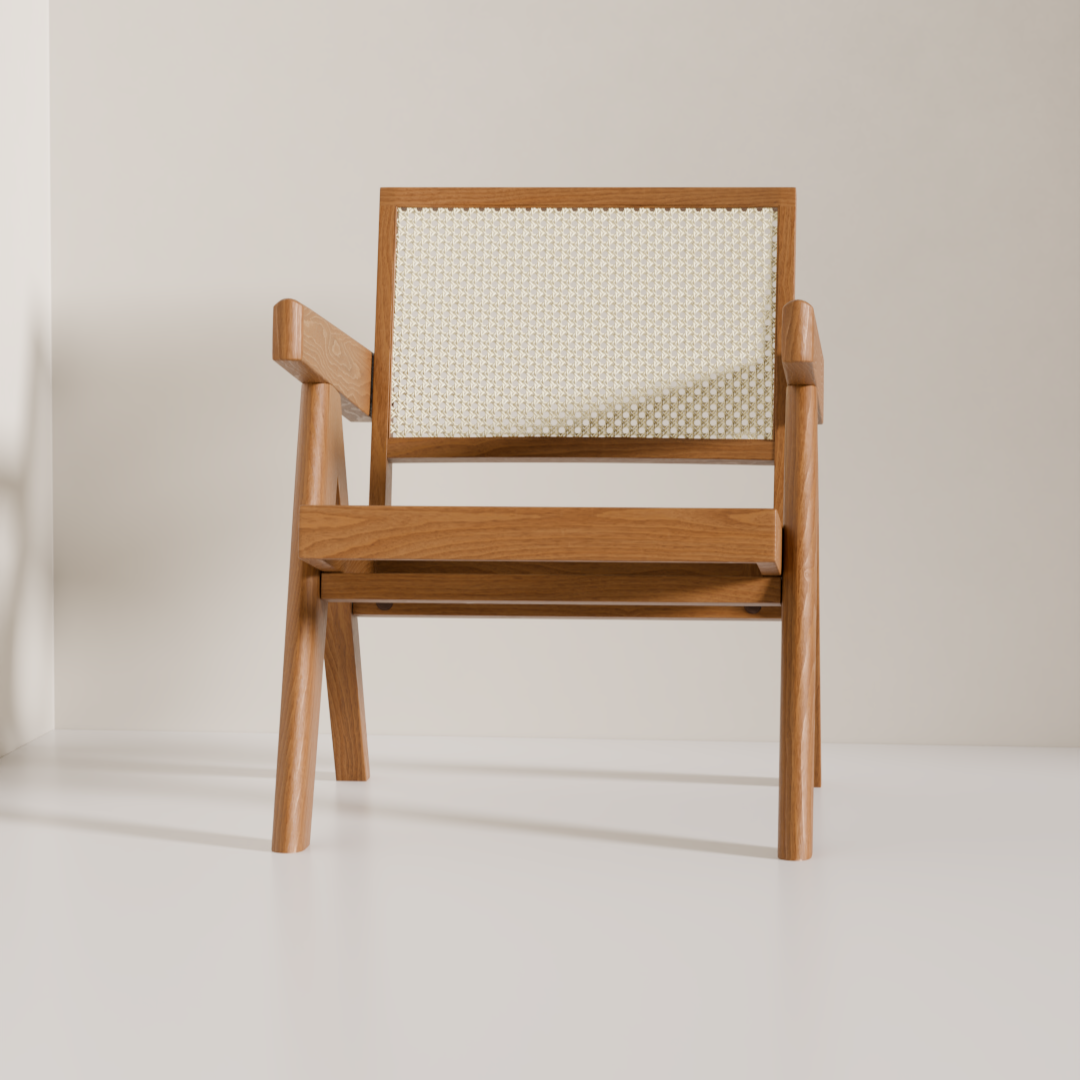 Chandigarh Cherry | Lounge Chair