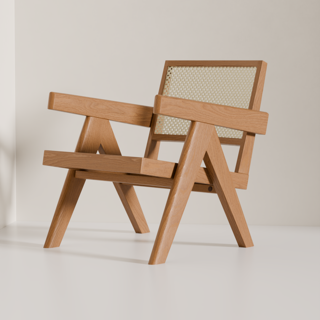 Chandigarh Cherry | Lounge Chair