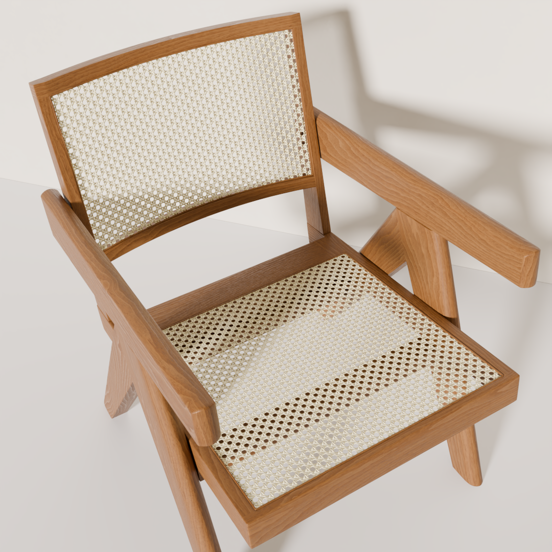 Chandigarh Cherry | Lounge Chair